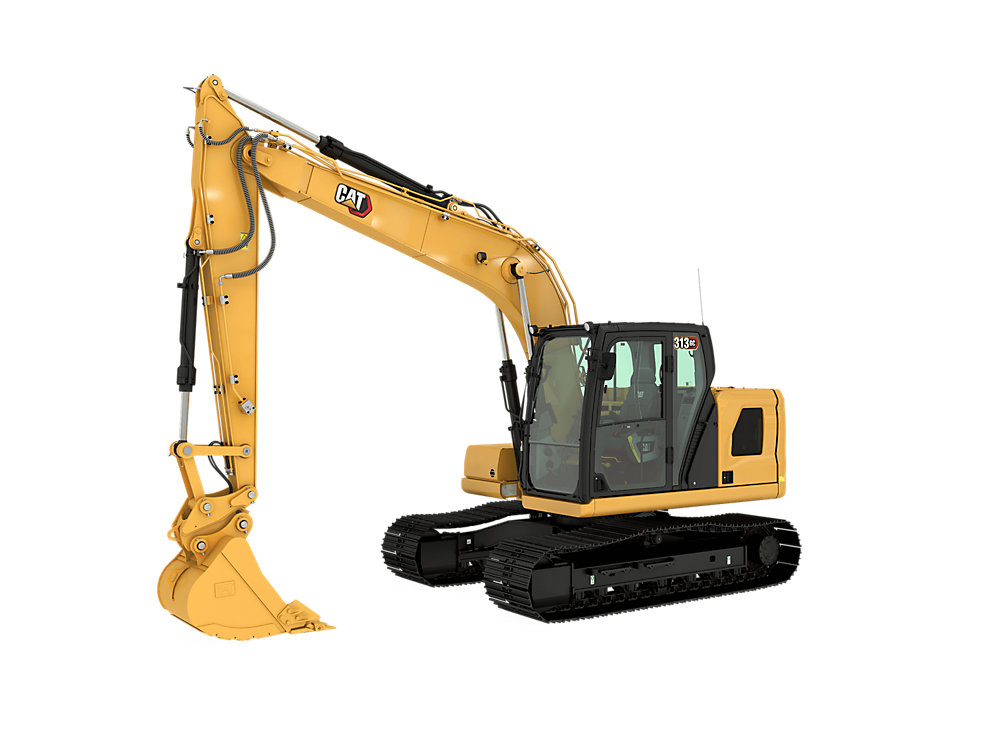 CAT 313 13 tonne excavator