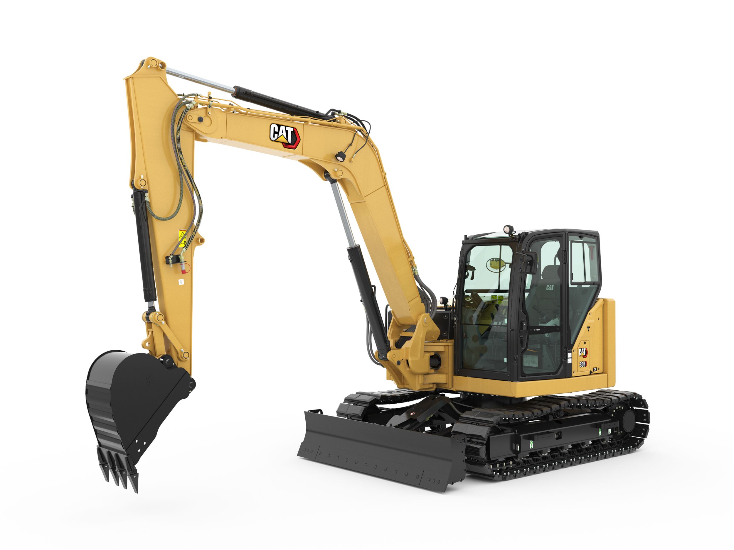CAT 308 8 tonne excavator