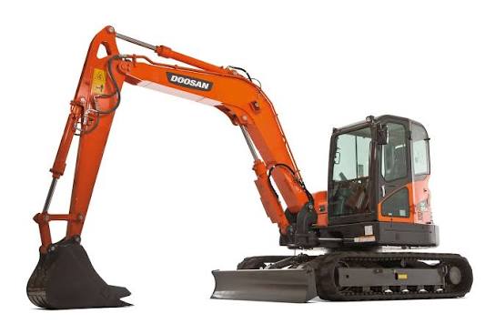 Doosan DX85 8 tonne excavator