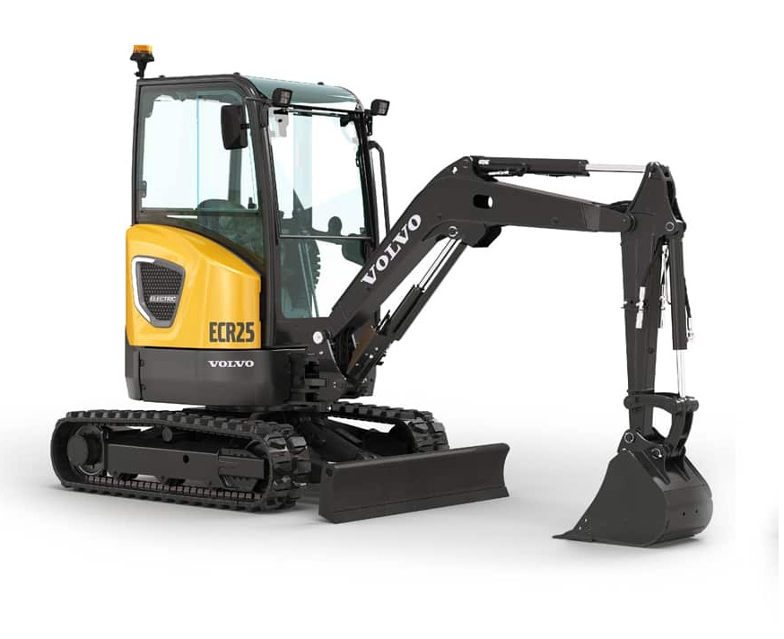 Volvo ECR25D 3 tonne excavator
