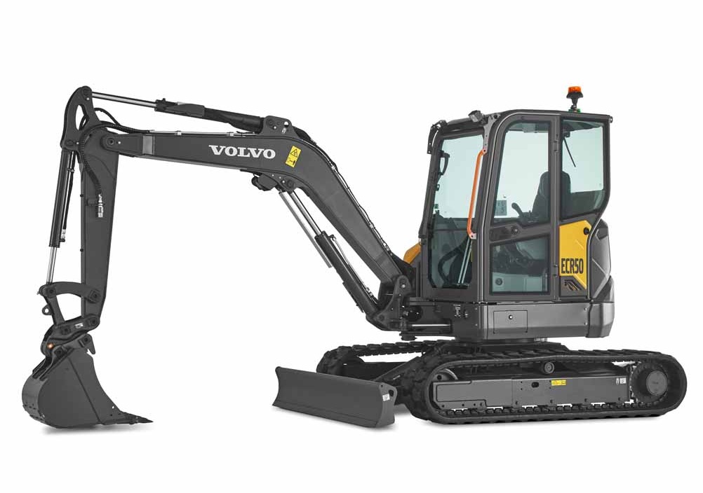 Volvo ECR50F 5 tonne excavator