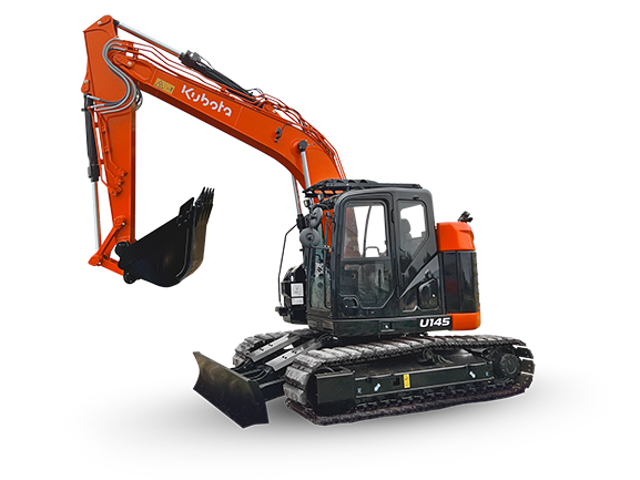 Kubota U145 14 tonne excavator