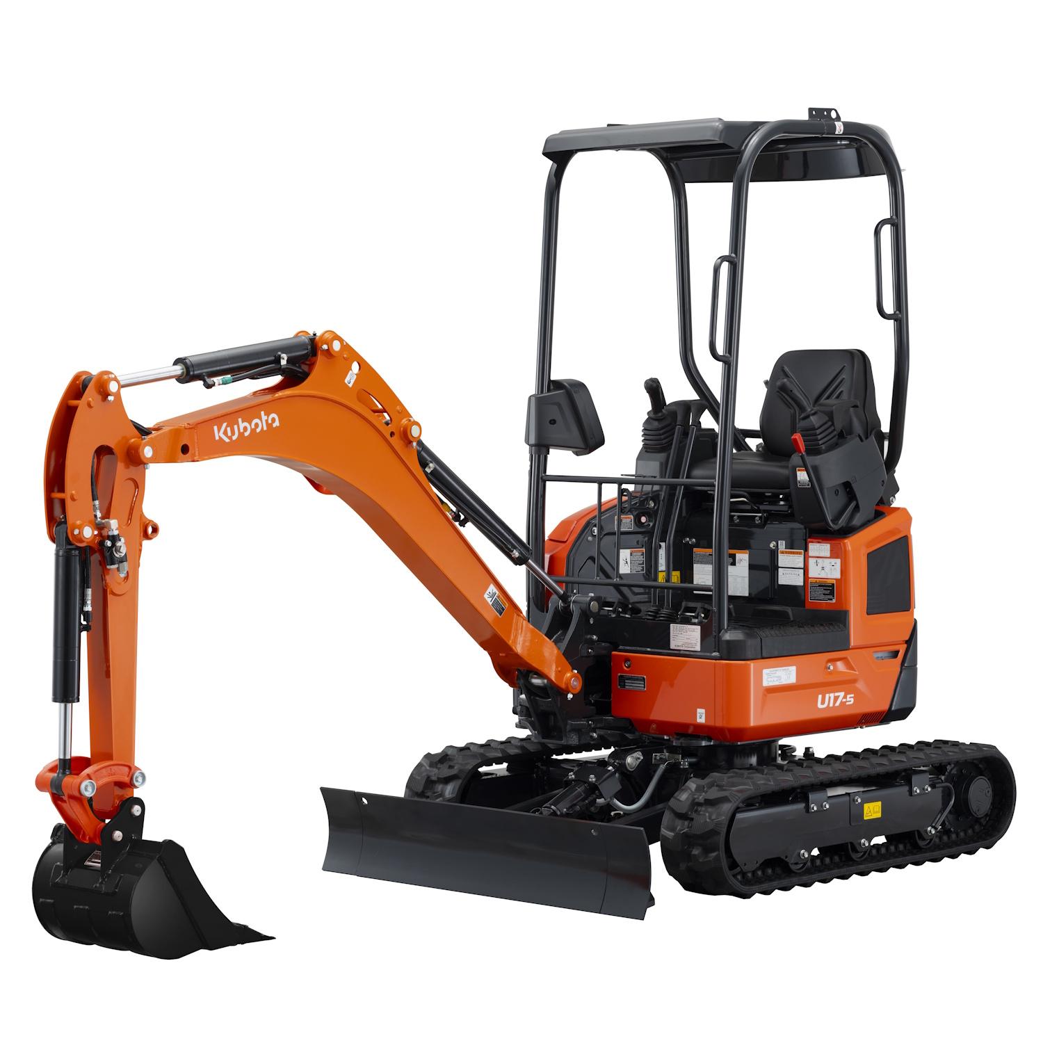 Kubota U17-5 1.5 tonne excavator