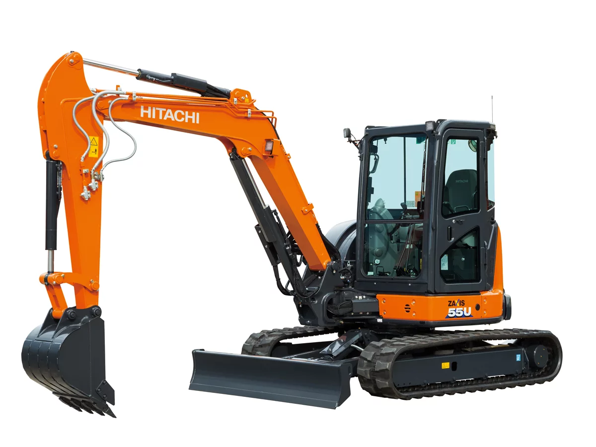 Hitachi ZX55U-6 6 tonne excavator
